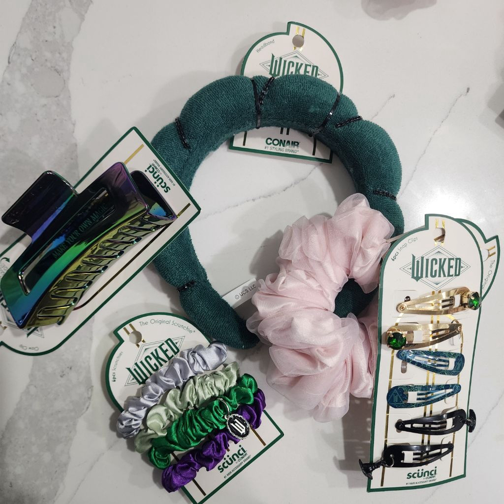 Wicked Scunci Hair, 5 pc set